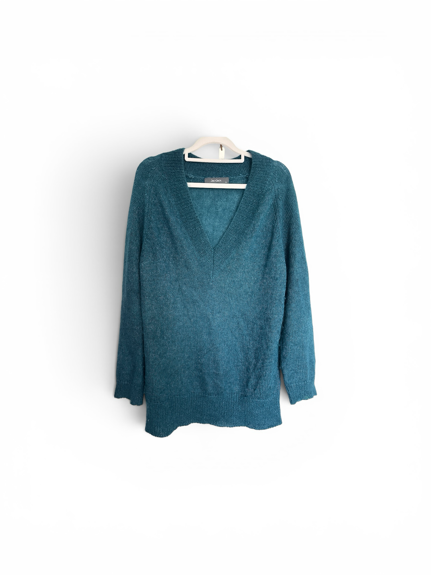 Jac+Jack Mohair/Silk Oversized Long Sleeve Knit Size XS
