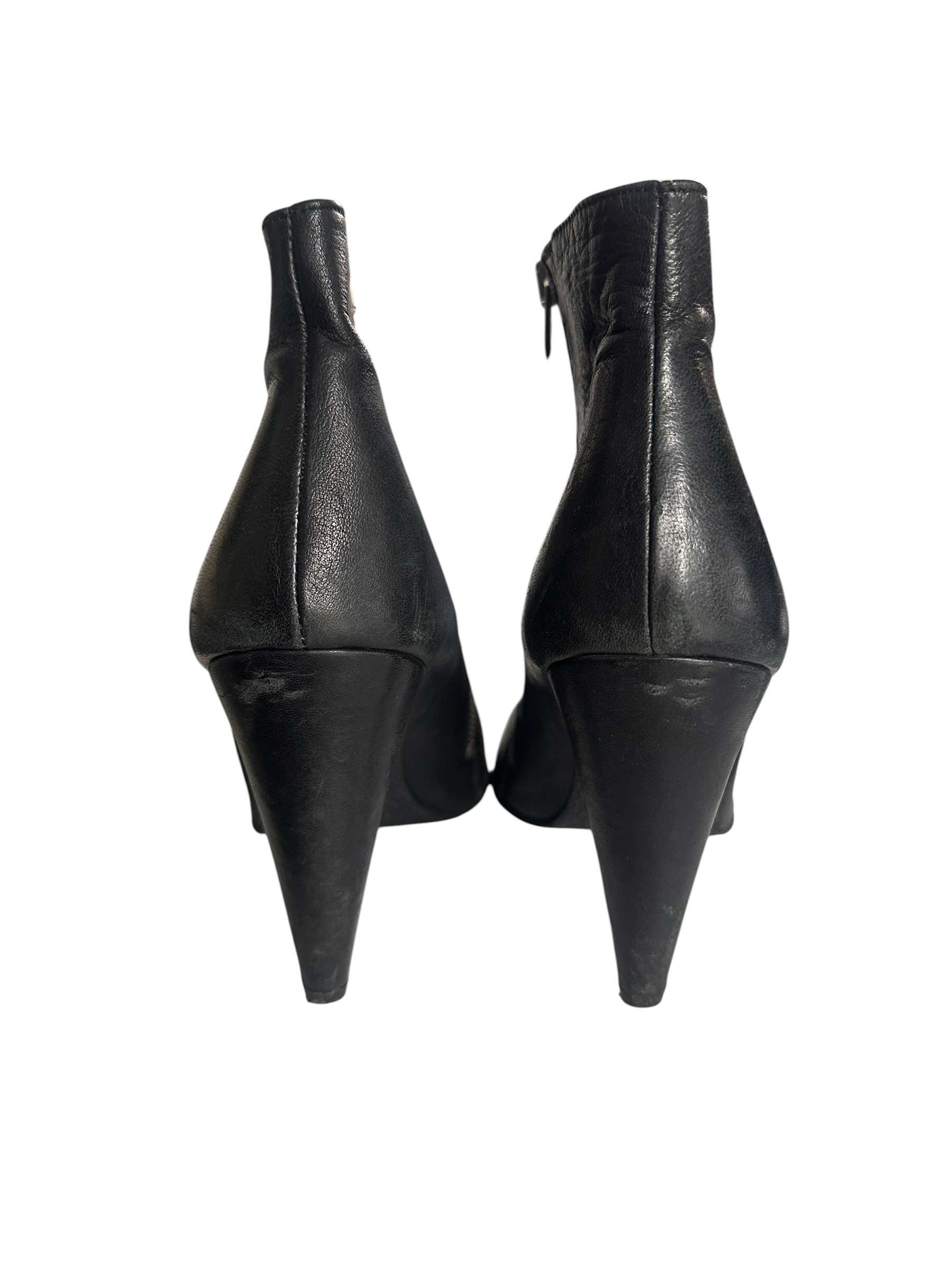 D.Co Copenhagen Leather Ankle Boots Size 40