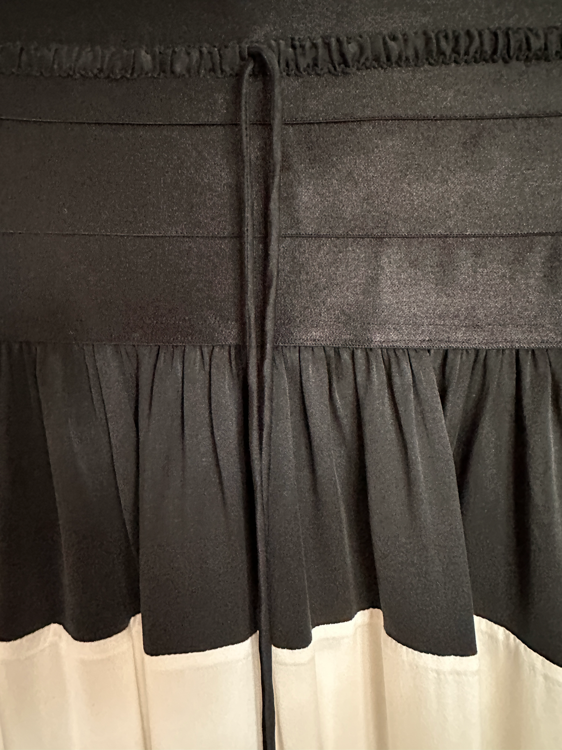 Flannel Silk Waist Band Midi Skirt Size 2