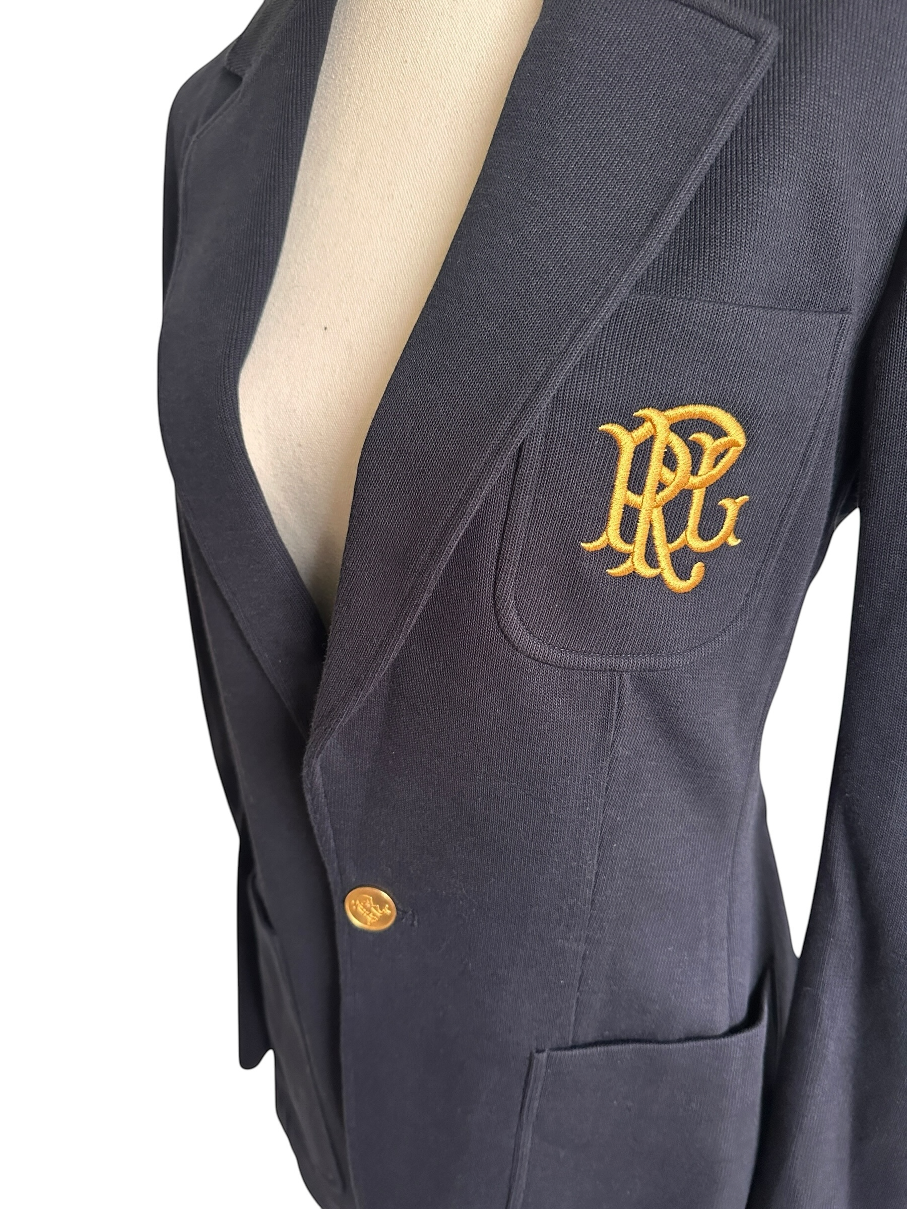 Polo Ralph Lauren Double Knit Blazer Size 4