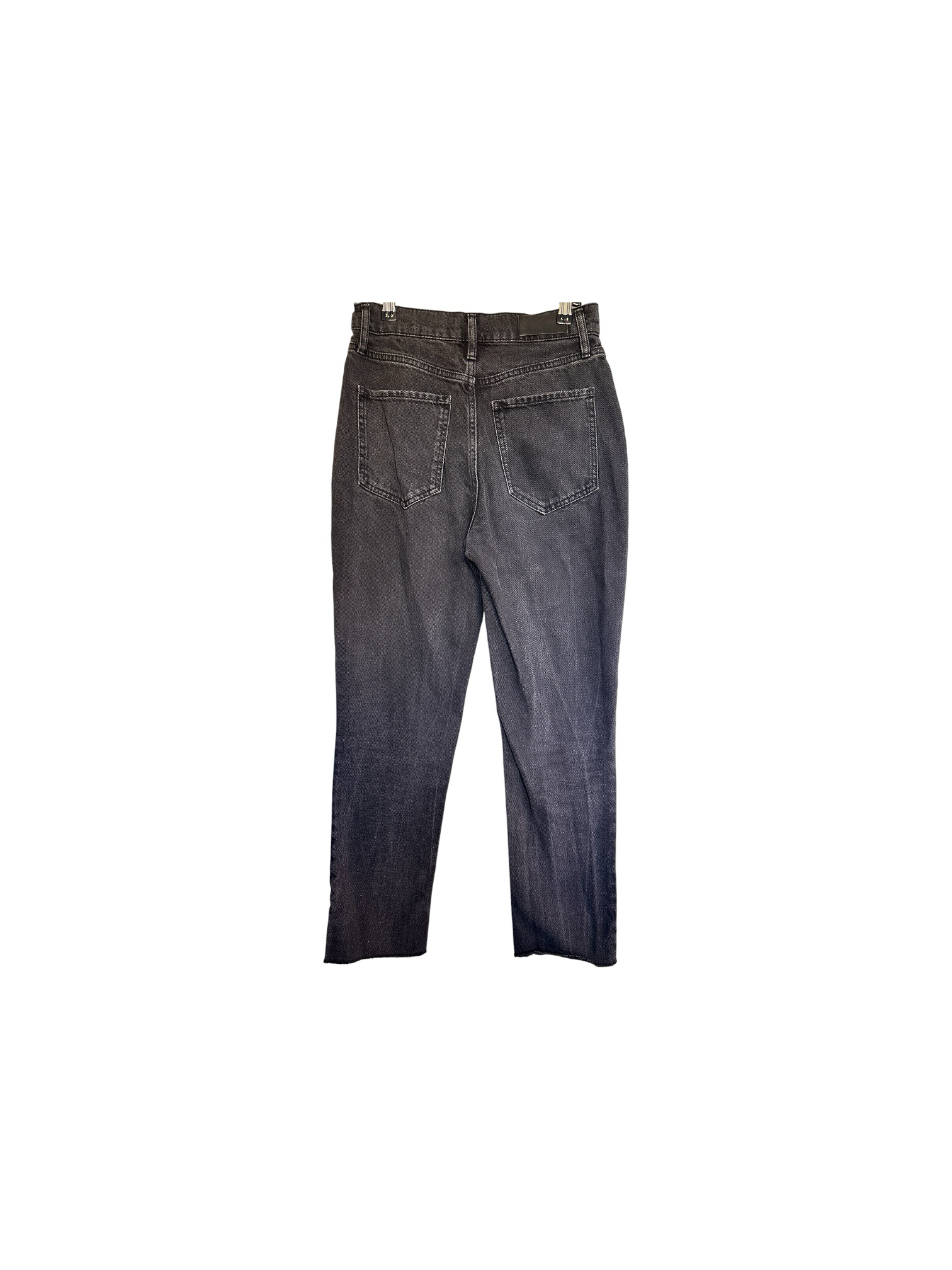 Scanlan Theodore Lightly Distressed Straight Leg Jeans Size 25