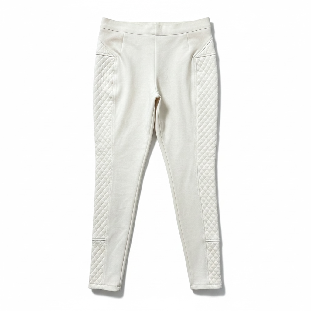 Aje Quilted Embroidered Leggings