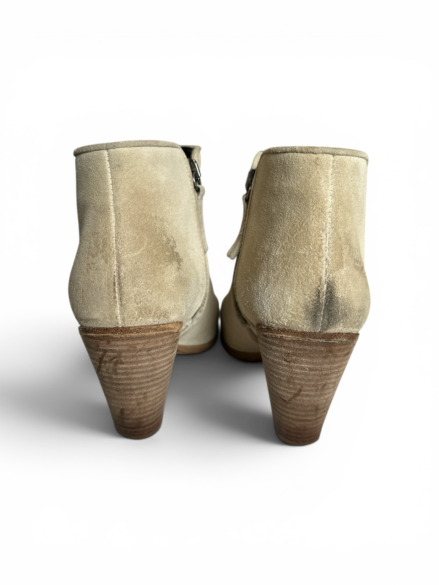 Giuseppe Zanotti Distressed Suede Ankle Boots