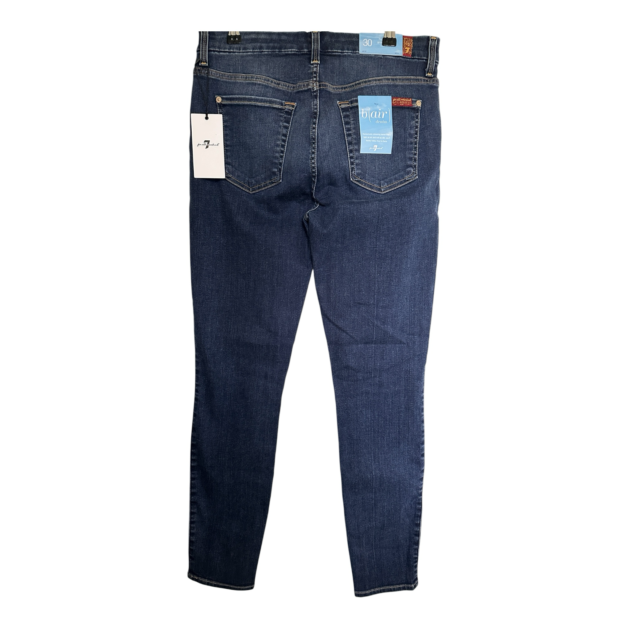 7 For all Mankind b(air) High Waist Ankle Skinny Jeans Size 30 BNWT RRP: $129