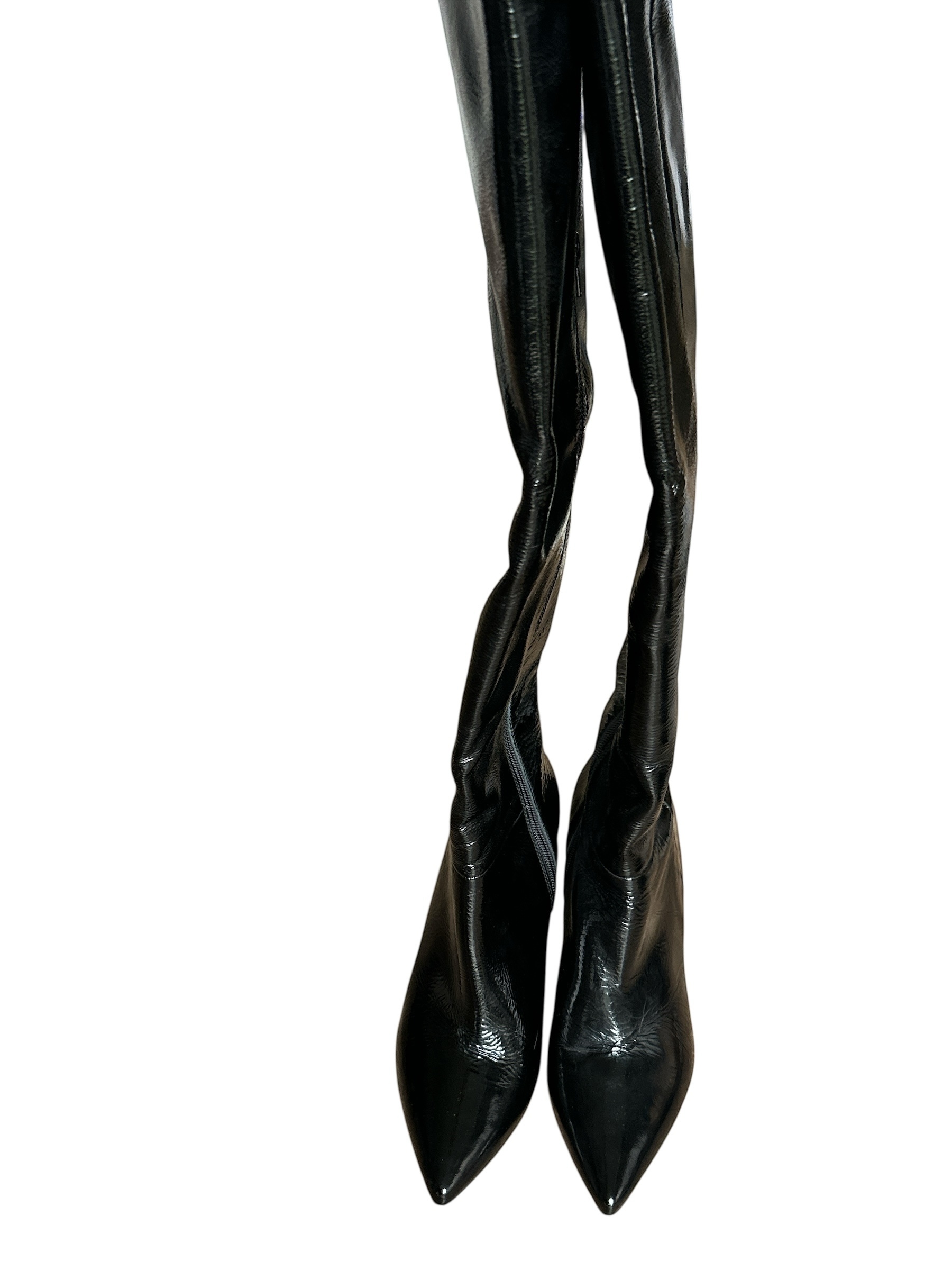 Witchery Patent Leather Over Knee Boots