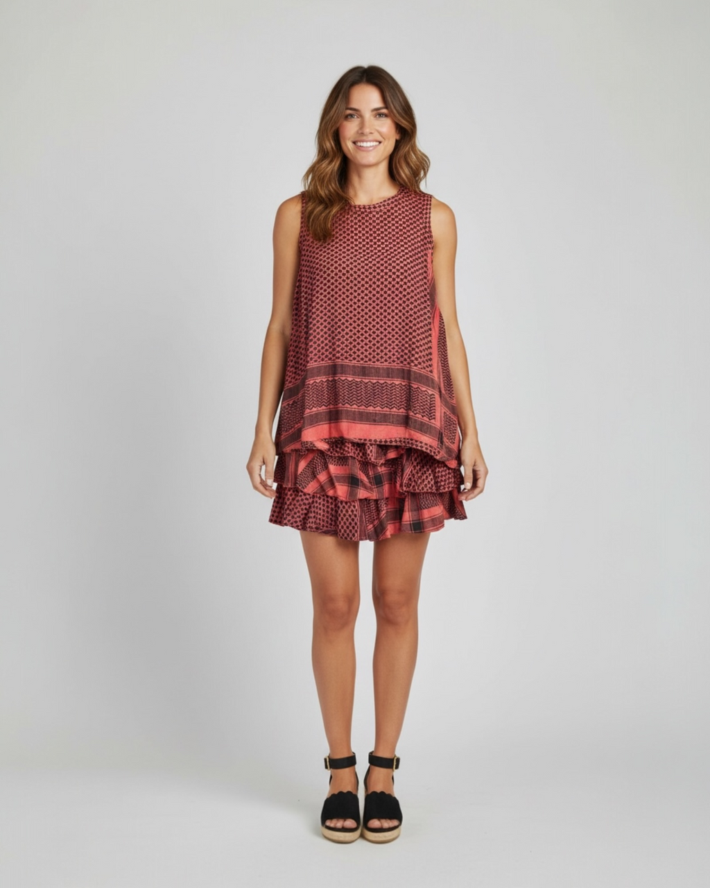 Cecilie Copenhagen Top & Ruffle Skirt Set - Size 10/12