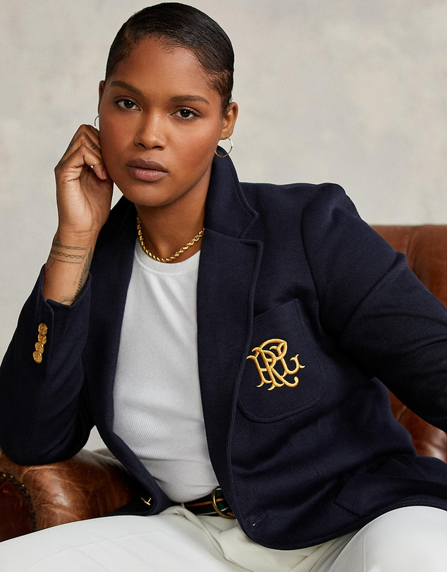 Polo Ralph Lauren Double Knit Blazer Size 4