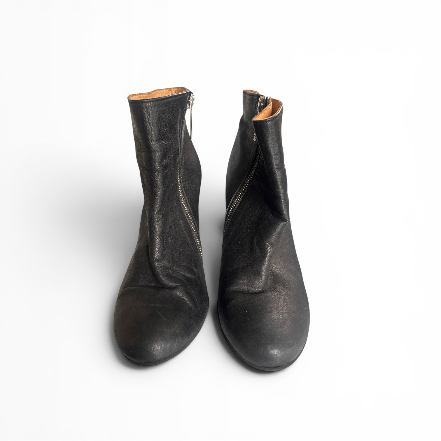D.Co Copenhagen Leather Ankle Boots Size 40