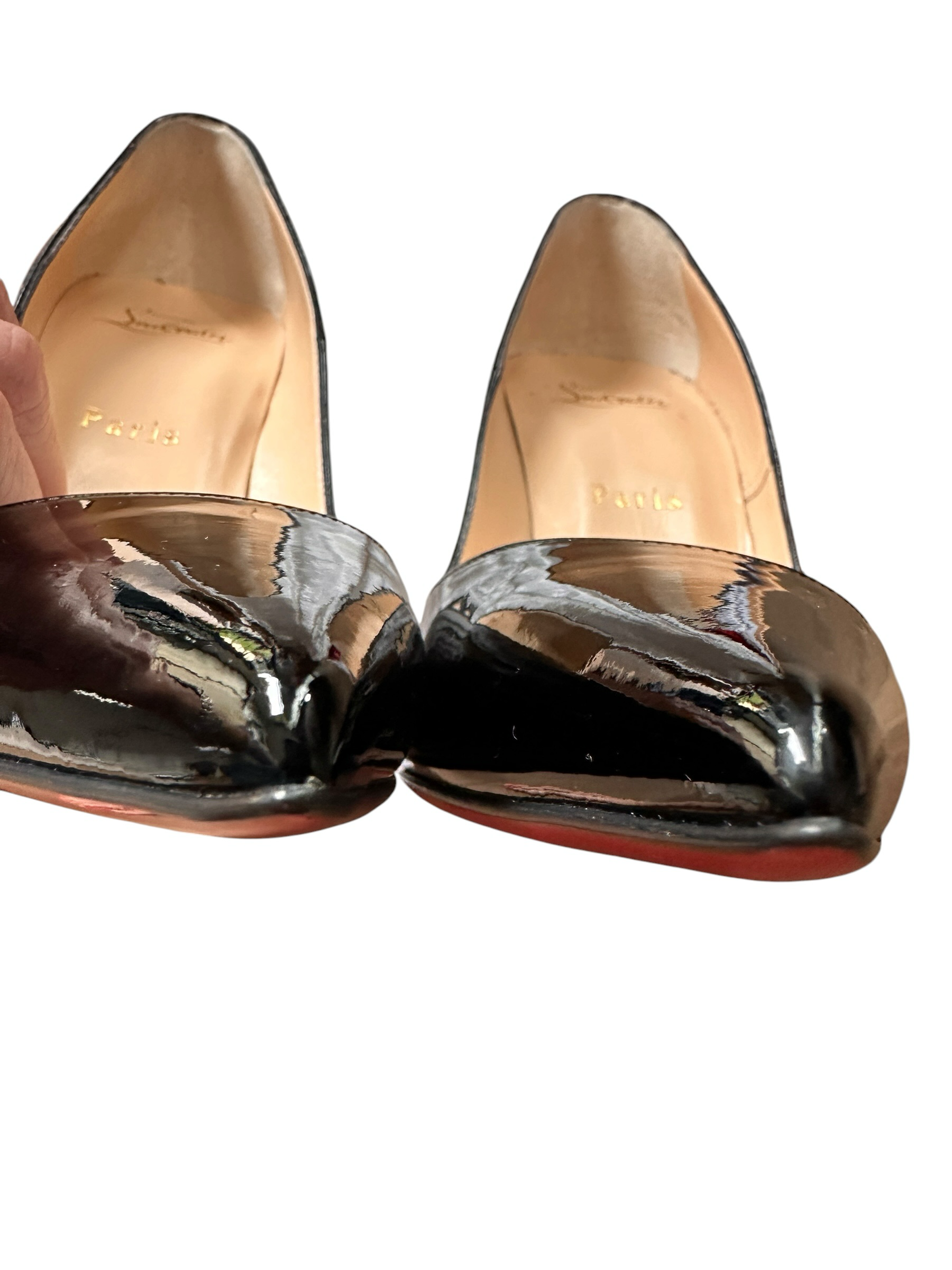 Christian Louboutin So Kate Patent 12cm Heels Size 38.5 - AUTHENTIC