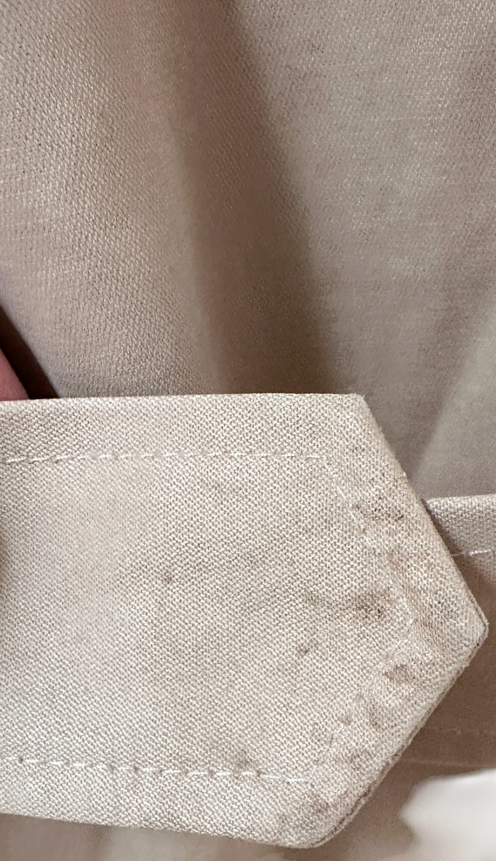 A.P.C Beige Mid Length Trench Coat Size 40